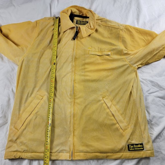 Quiksilver The Beatles Submarine Large Yellow Limited Edition Promo Jacket - Picture 11 of 12